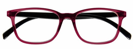 INY I Need You leesbril LUCKY G66400 rood met zwart +3.50 dpt