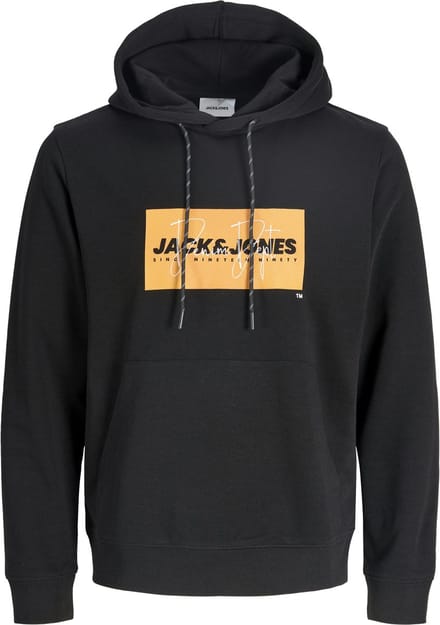 JACK&JONES - JJCOLE PRINT SWEAT HOOD UNB - Heren - Sweaters