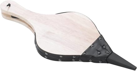 Open Haard Balg - Vuurstarter Luchtpomp - Vuur Maken - Hittebestendig Leer - 46 x 21 x 4 cm - Bruin