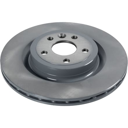Remschijf FEBI BILSTEIN 106493 achter, geventileerd, sterk gecarboniseerd, 1 Stuk