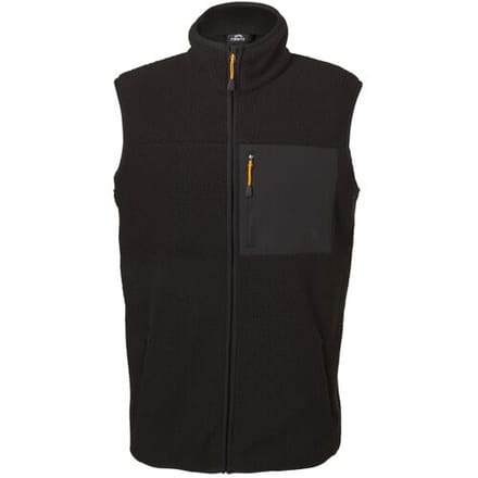 CRIVIT Heren fleece bodywarmer (Zwart, M)