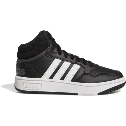 Adidas Kids Hoops 3.0 Mid Core Black Größe: 38 2/3 | Schuhe Outlet | kids | Schwarz
