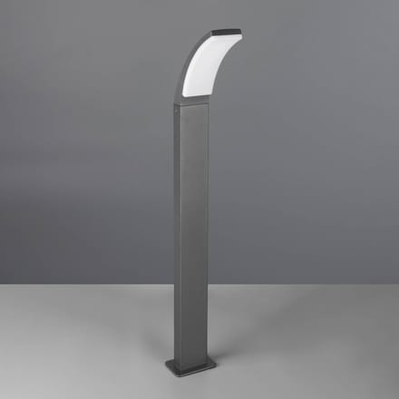 Reality Leuchten LED tuinpadverlichting Beja, antraciet, aluminium, hoogte 100 cm