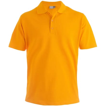 Herenpolo 'Superior' met korte mouwen Orange - S