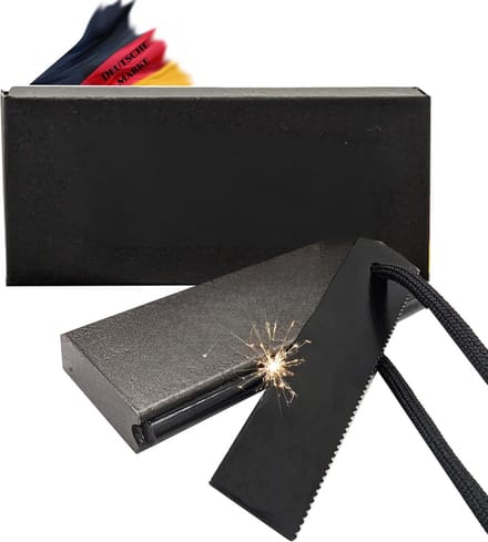 Lexium Vuurstarter - Vuursteen - Firesteel - Magnesium stick - Firestarter - Survival spullen - Vonkstaaf