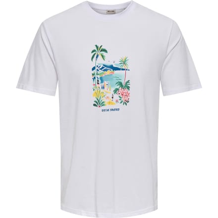 Only & Sons Stillo Life Regular SS Shirt Heren - Maat S