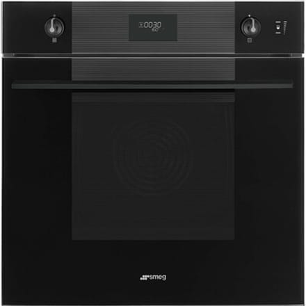 SMEG Pyro steam Galileo Oven Oven , Linea, 60 cm, Combi-stoom, Zwart, A+, Pyrolyse