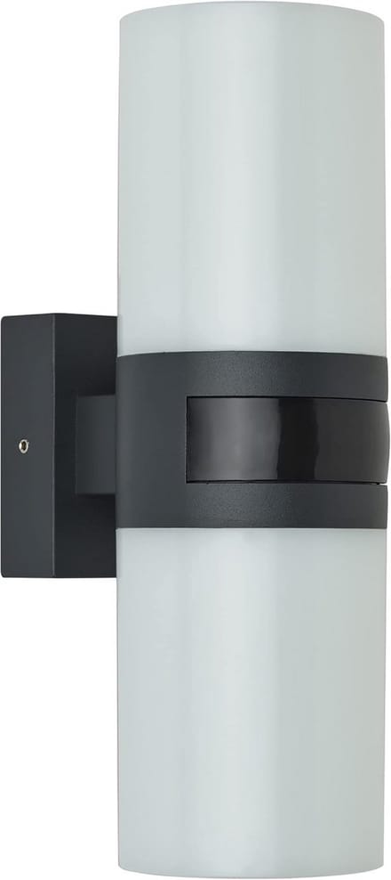 Buitenlamp met sensor dag en nacht - Wandlamp met bewegingsdetectie - Op zonne energie - Bewegingssensor