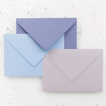 Stuifmeel van Clairefontaine enveloppe C5, lavendelblauw