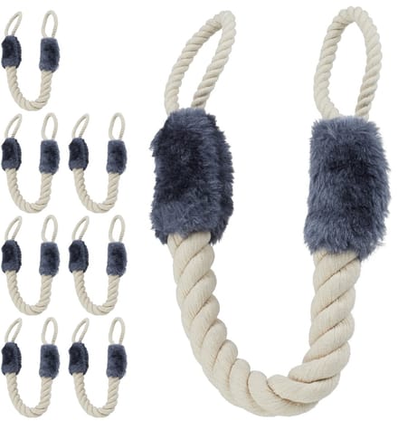 8x deurstopper touw - klembescherming - vingerbescherming