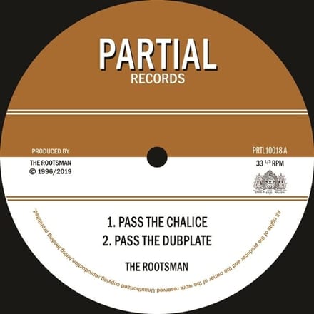The Rootsman - Pass The Chalice / Tribal Dervish (10" LP)