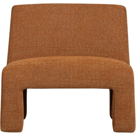 WOOOD Lavid Fauteuil - Polyester - Ginger - 73x74x84
