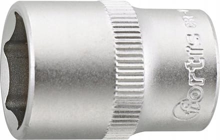 Fortis Dopsleutel 1/4'' 13mm DIN 3124 Chroom-Vanadiumstaal