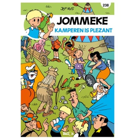 Kamperen Is Plezant - Jommeke Strip - Jef Mys