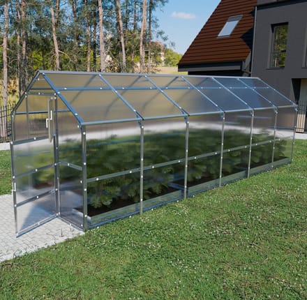 Polycarbonaat tuinkas 2,35x6m 14,1m² - KLASIKA Bernard
