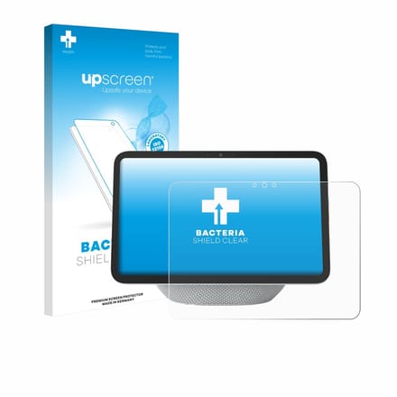upscreen - Screenprotector voor Amazon Echo Show 11 2025 - Folie Beschermfolie transparant antibacterieel