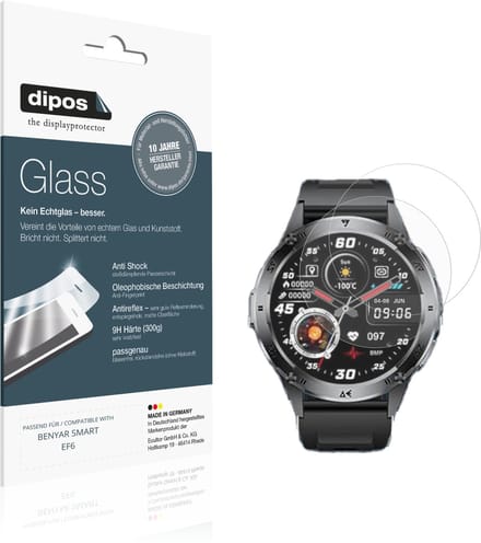dipos – 2x Matte Pantserfolie geschikt voor BENYAR SMART EF6 | 9H Screenprotector