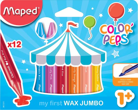 Color'Peps WAX EARLY AGE - in kartonnen doos x 12