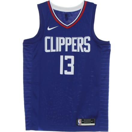 Basketbaltanktop voor heren Nba Swingman Jersey Icon Edition 2020 nr. 13 Paul George Loscli