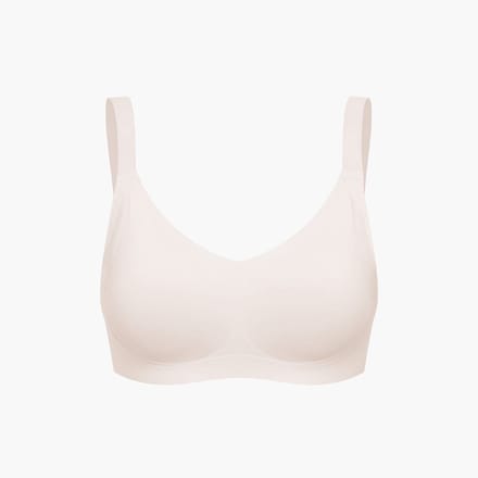 cfab - Naadloze compacte push-up bh - Sand-M - BH Zonder Beugel Voorgevormd - Ondergoed - Naadlos
