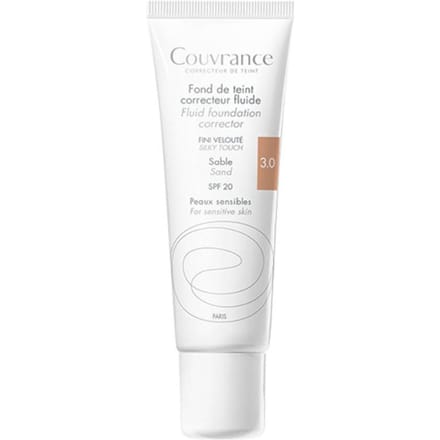 Couvrance Vloeibare Make-up Basis Voor Gevoelige Huid #zand 30 ml