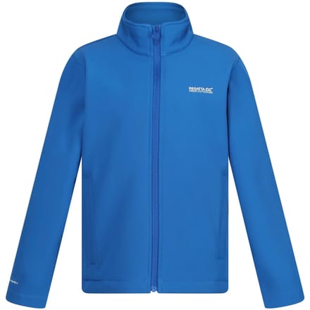 De Cera softshell wandeljas van Regatta - kinderen - blauw