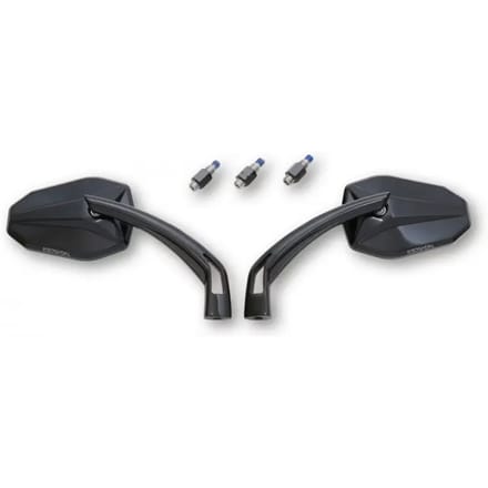 Highsider Victory 1108673002 Set Achteruitkijkspiegels Transparant,Zwart