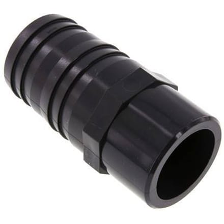 PVC Lijmmof 63mm met slangpilaar 63mm (2-1/2'')
