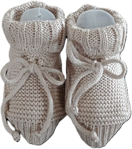 Mac Ilusion Baby basis slofje | Safari / zandkleur | newborn