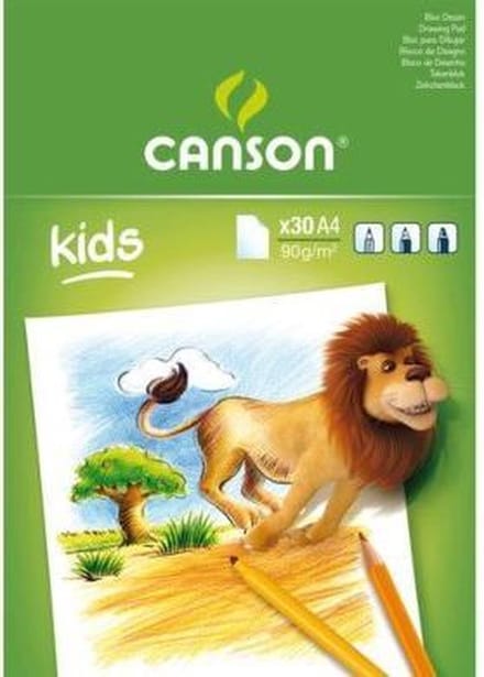 Canson Kids Drawing A4 90G Pad 30 SH