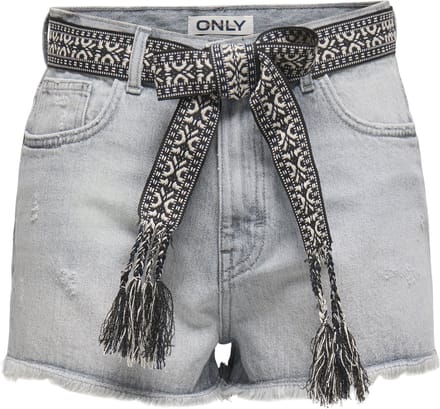 ONLY - ONLROBYN EX HW ST VINTAGE DNM SHORTS - Dames - Bermuda shorts