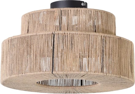 Urban Interiors - Plafondlamp - Bern Jute - Ø36