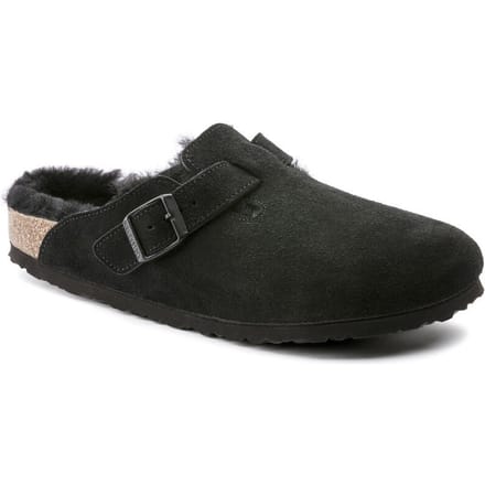 Birkenstock - Maat 38 - Boston Narrow Dames Clogs - Black