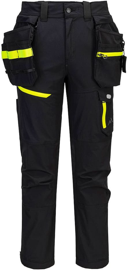Portwest EV4 Broek met holsterzakken EV446 - Zwart - 42