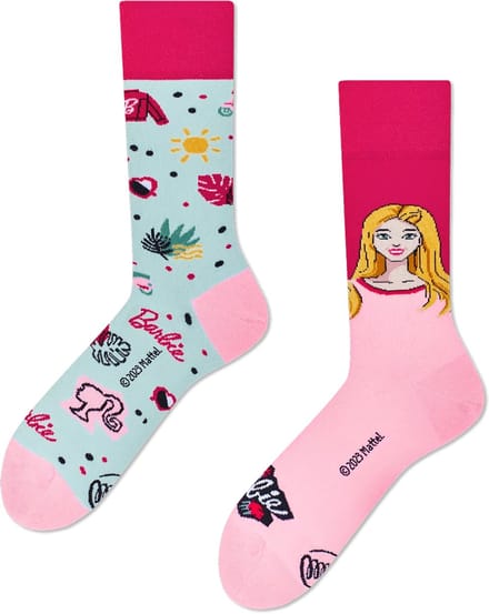 Many Mornings unisex sokken - Barbie - Unisex - Maat: 39 - 42