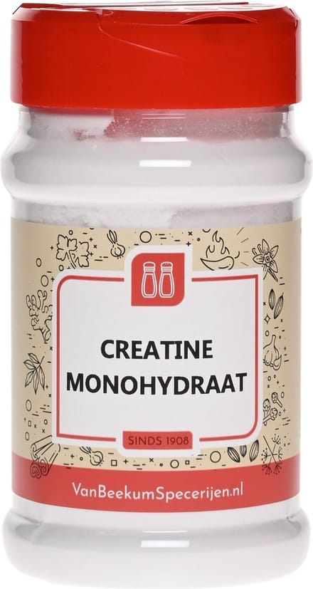 Van Beekum Specerijen - Creatine Monohydraat - Pot 150 Gram