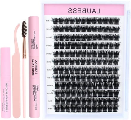 Wimper Set - Nepwimpers - Dagelijkse Make-up - Natuurlijk Effect - 300 Stuks - Transparant