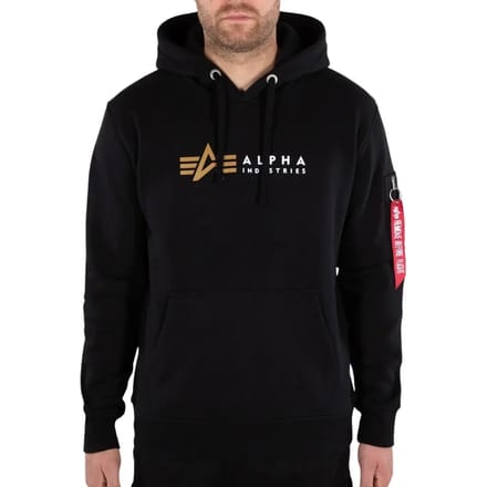 Sweat Alpha Industries label