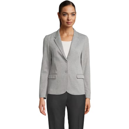 Neoblu Women´s Piqué Blazer Marcel NB3170 - Gray Melange - 40