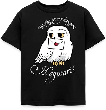 Harry Potter Hedwig Met Brief Waiting For My Letter T-Shirt Kinderen
