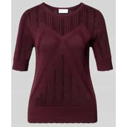 regular fit T-shirt in brei-look