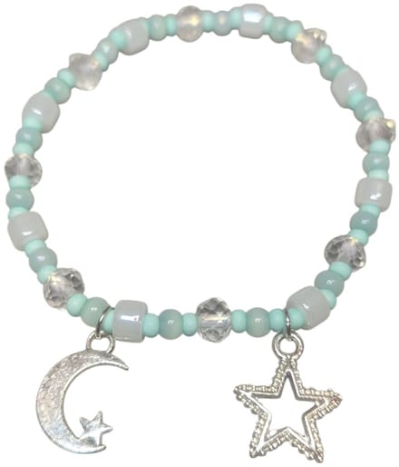 armbanden set met ster en maanbedel