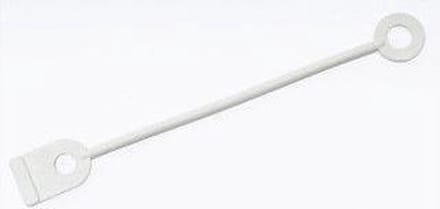 Sibel Permanent Elastiekjes lang rond wit 50st