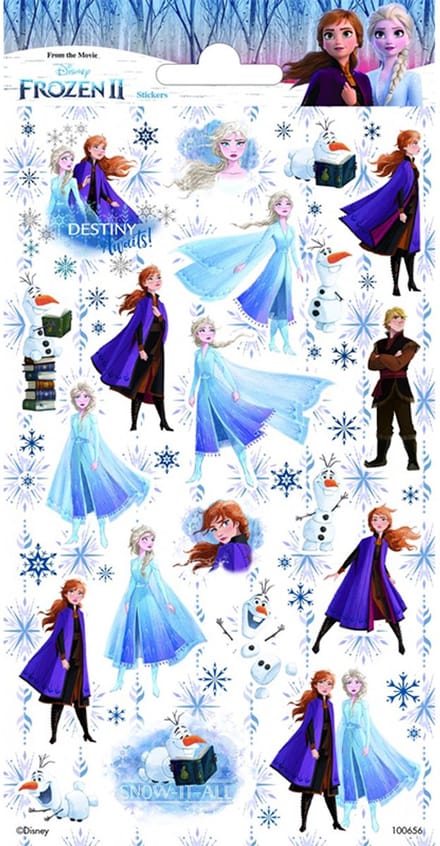 Totum - Sticker sheet Glitter Disney Frozen 2