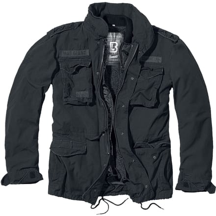 Brandit Winterjas - M65 Giant - S tot 7XL - voor Mannen - zwart