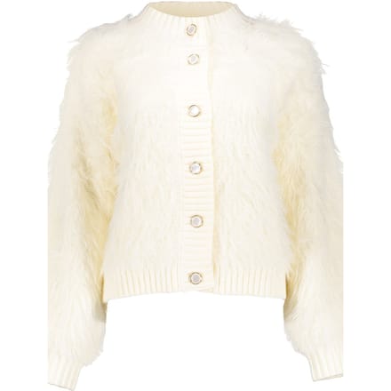 Geisha Cardigan Furry Off-white Taglia: M | Bomber Outlet | Donna | Bianco