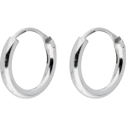 Silver Lining - draadoorringen - zilver - Ø12 mm - ronde buis - 1.9 mm