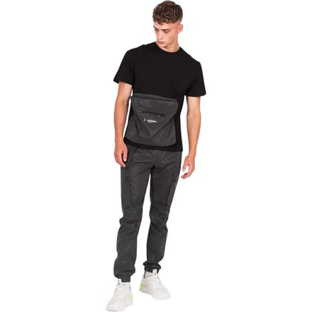 Reflecterende T-shirt met grote zak Sixth June