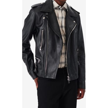 IRO Paris Erik Outerwear Black Taglia: S | Giacche di pelle Outlet | Uomo | Nero