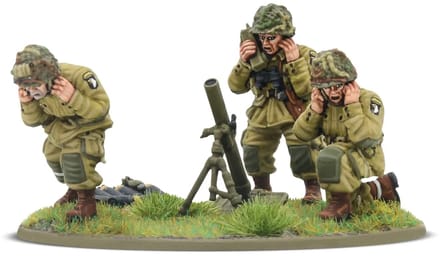 US Airborne (d-day) medium mortar team (Bolt action nieuw)
